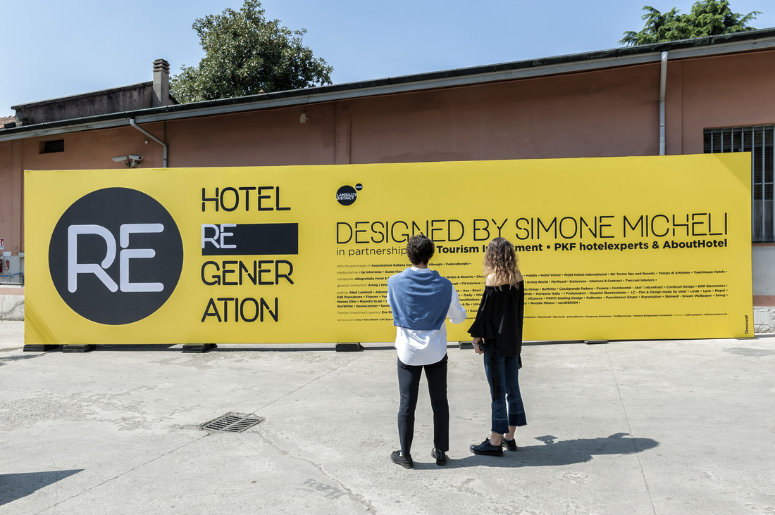 AVE scelta per Hotel Regeneration - Fuorisalone 2018