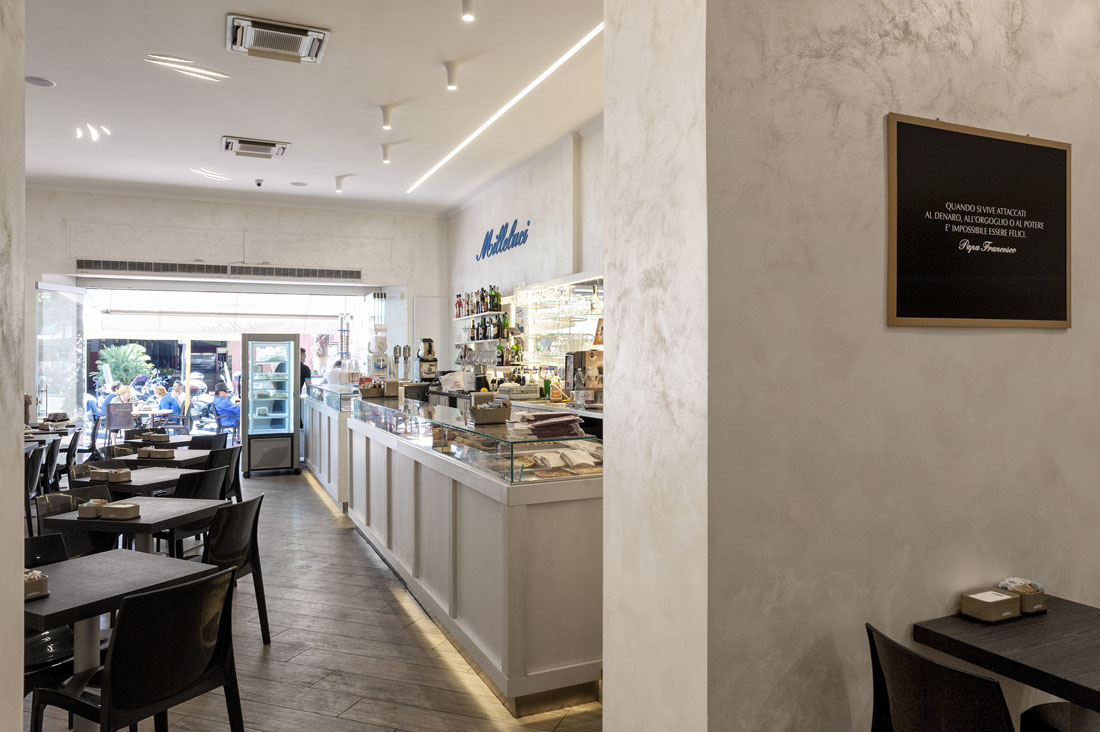 Lighting Design Bar Pasticceria Milleluci