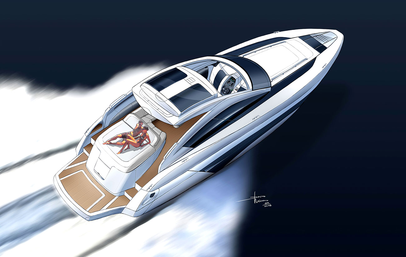 AVE - Progetto Yatch Azzurra - Design