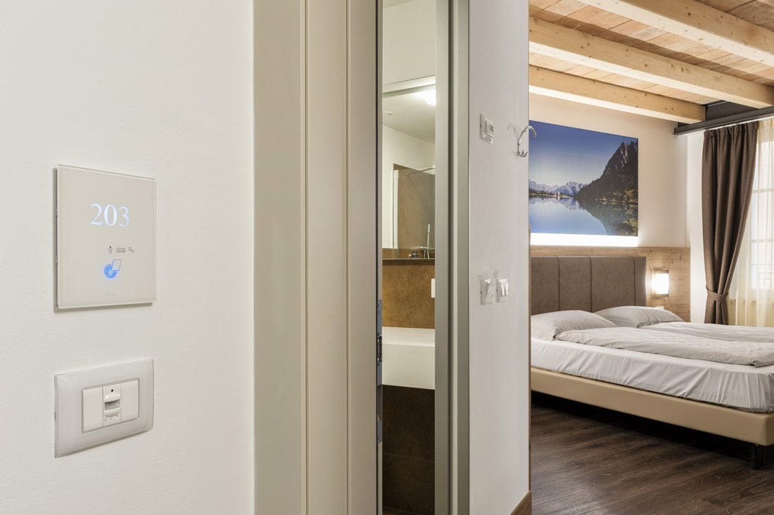 Lettore per hotel touch personalizzato