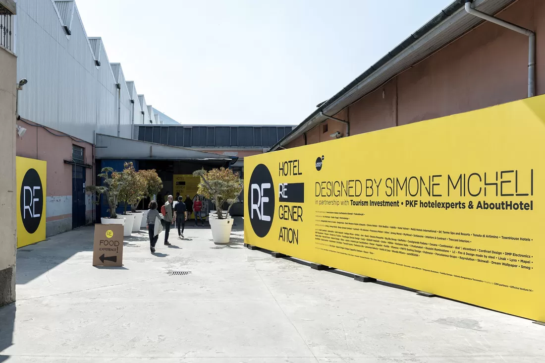 AVE ad Hotel Regeneration durante il Fuorisalone