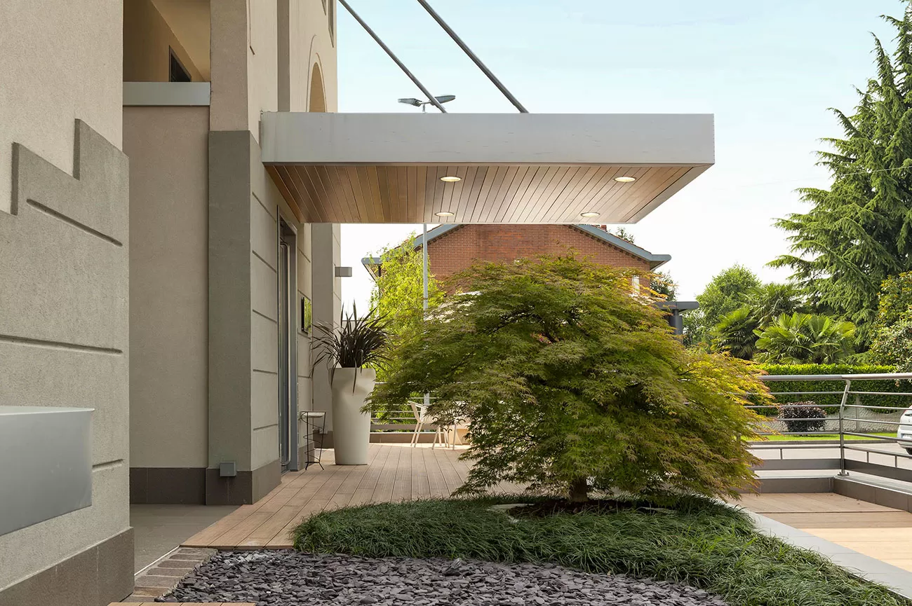 AVE Referenza Hotel Ristorante La Conchiglia - Ingresso