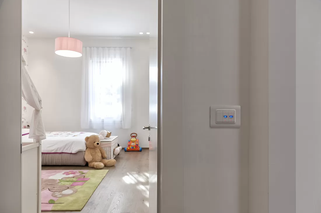 Interruttori AVE bianchi Domus 100 illuminabili