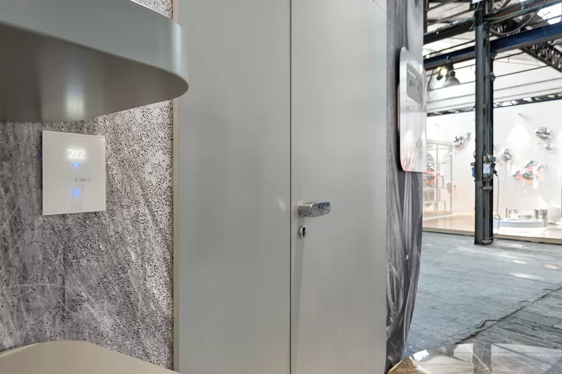 Lettore per hotel AVE Vip System Touch - Fuorisalone 2018