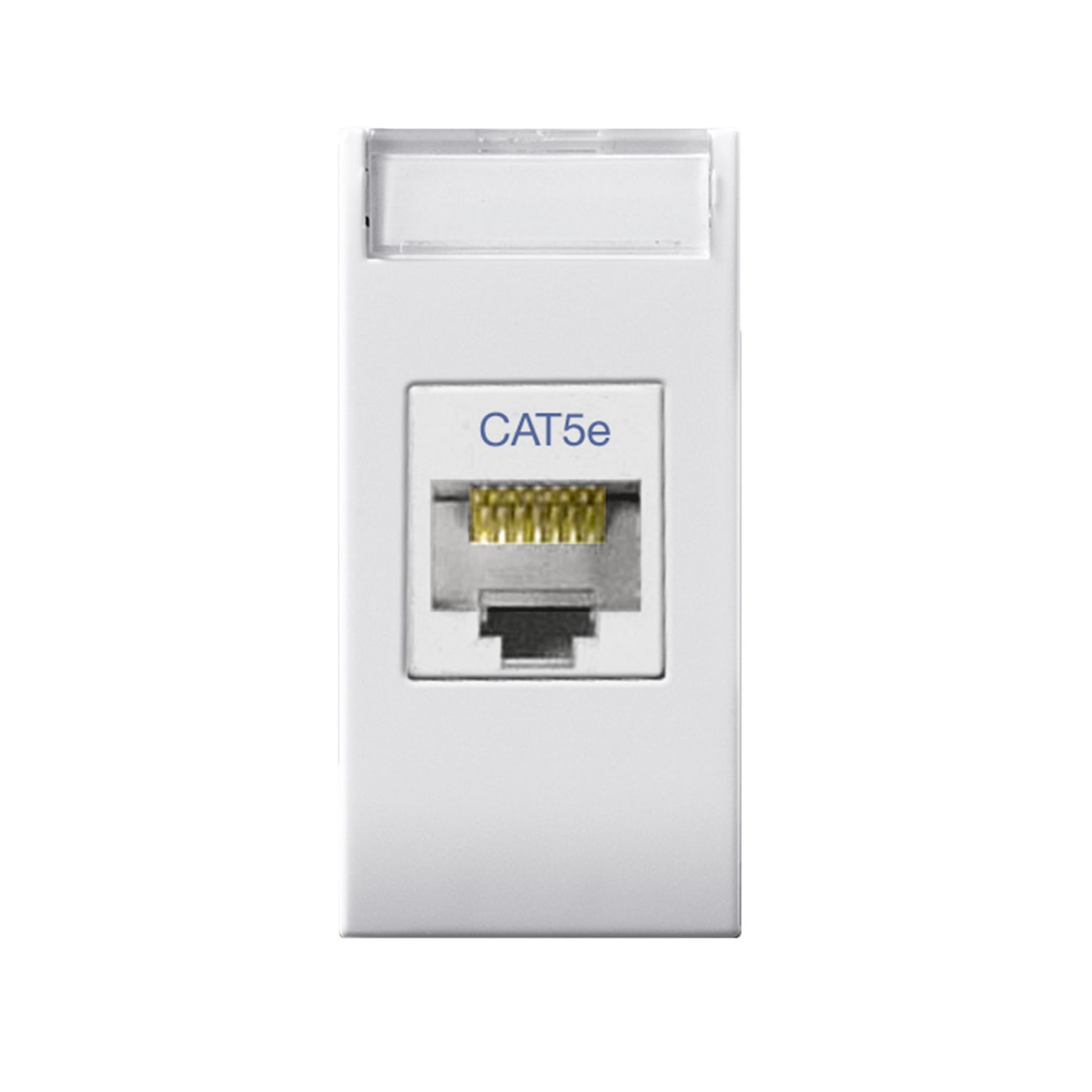 44-80-01 - Accoppiatore RJ45 Cat.5e Presa/Presa Schermata