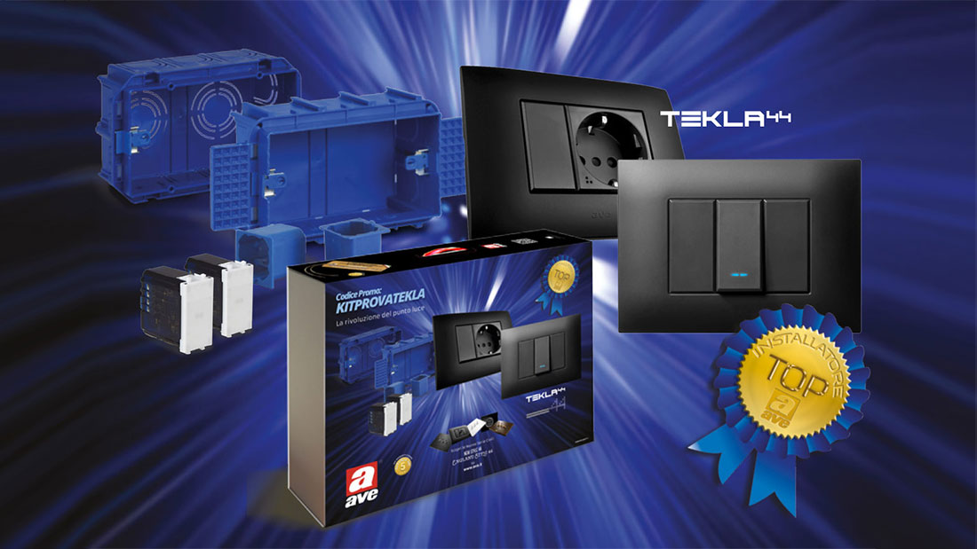Promo KIT PROVA TEKLA - La rivoluzione del punto luce