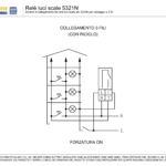 Relè luci scale art. 5321N