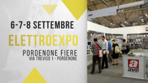 AVE ti aspetta a Elettroexpo 2018