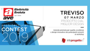 AVE premiata all’Architectural Contest di Infoprogetto.it per il prodotto dal miglior design