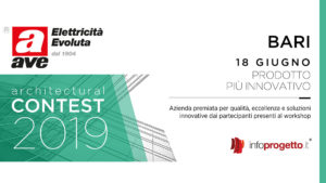 AVE premiata per il prodotto più innovativo all’Architectural Contest di Infoprogetto.it