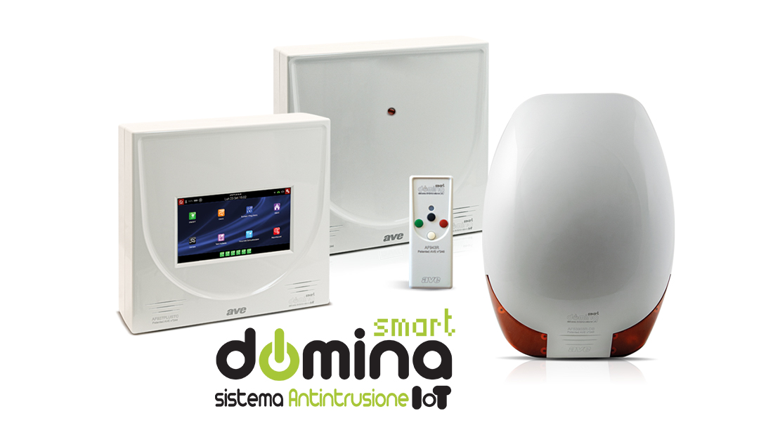 Antintrusione: AVE lancia le centrali smart IoT con modulo Wi-Fi e web server integrati