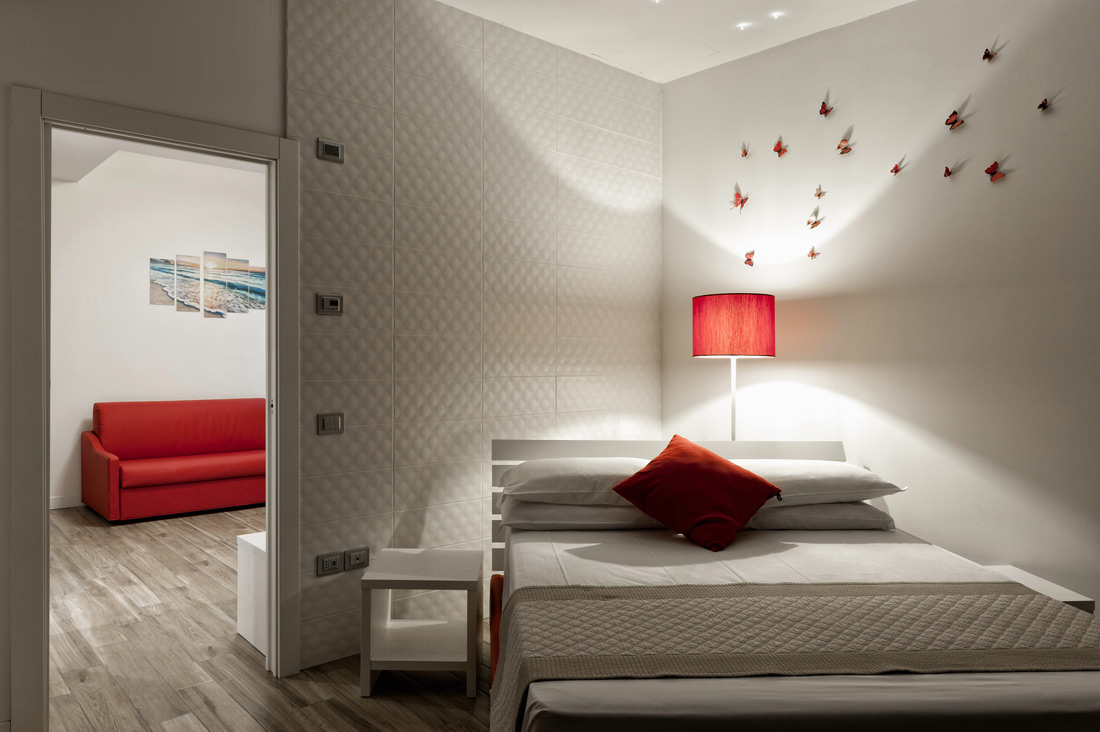 Impianto elettrico - Design per l'hotel AVE