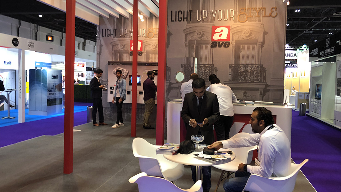 The Hotel Show: great success for AVE at the Dubai fair