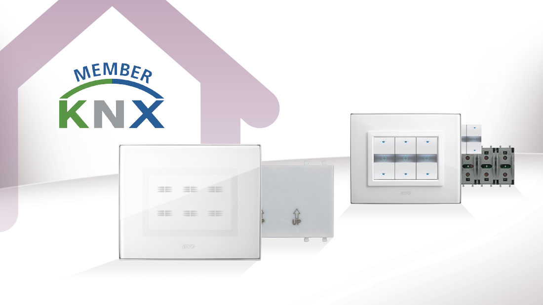 AVE home automation certified KNX: design and technology are exalted