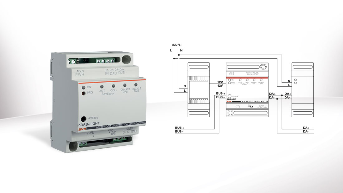 New DALI® lighting interface for home automation