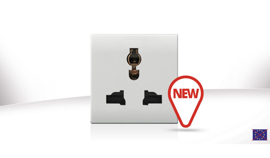 New universal multistandard socket: flexibility and design for the electrical system