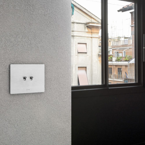 The AVE toggle switches into a refined interior design project in Rome ...