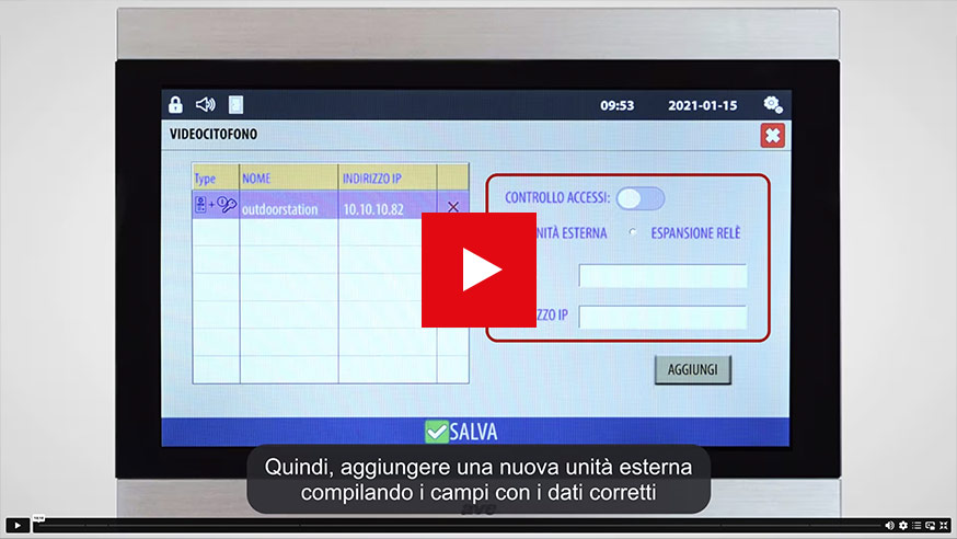 Tutorial configurazione Videocitofonia IP AVE