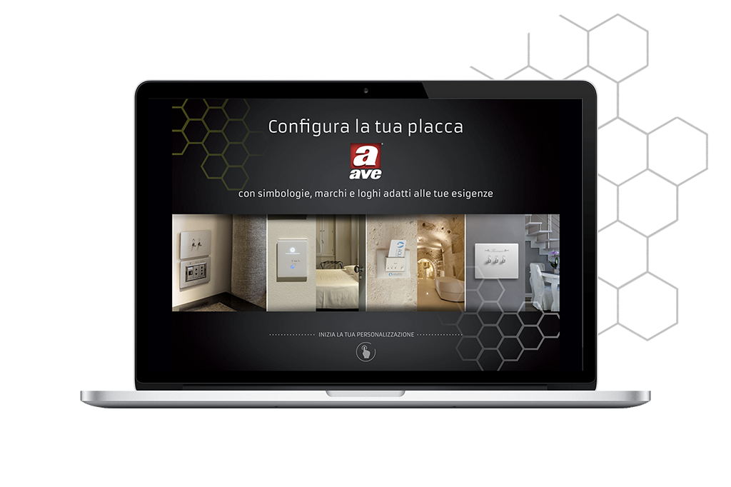 Configuratore placche AVE Exclusive