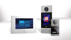 AVE V44 EASY: 2-wire video intercom range