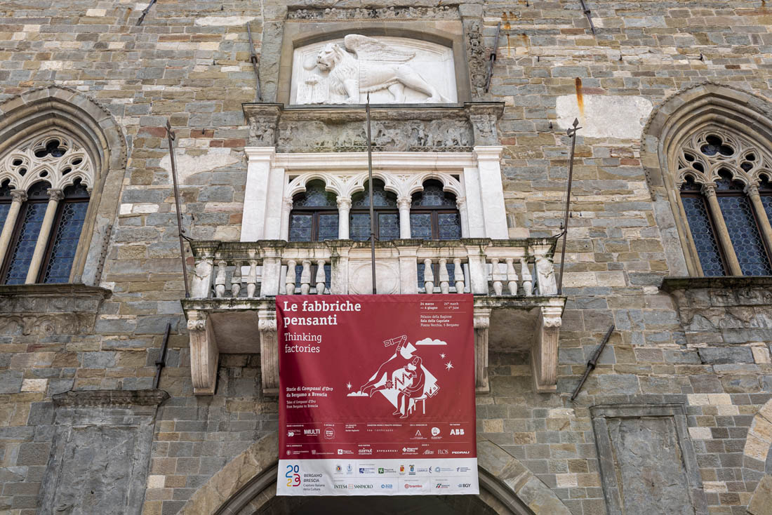 Mostra Le Fabbriche Pensanti - Storie di Compassi d'Oro a Bergamo