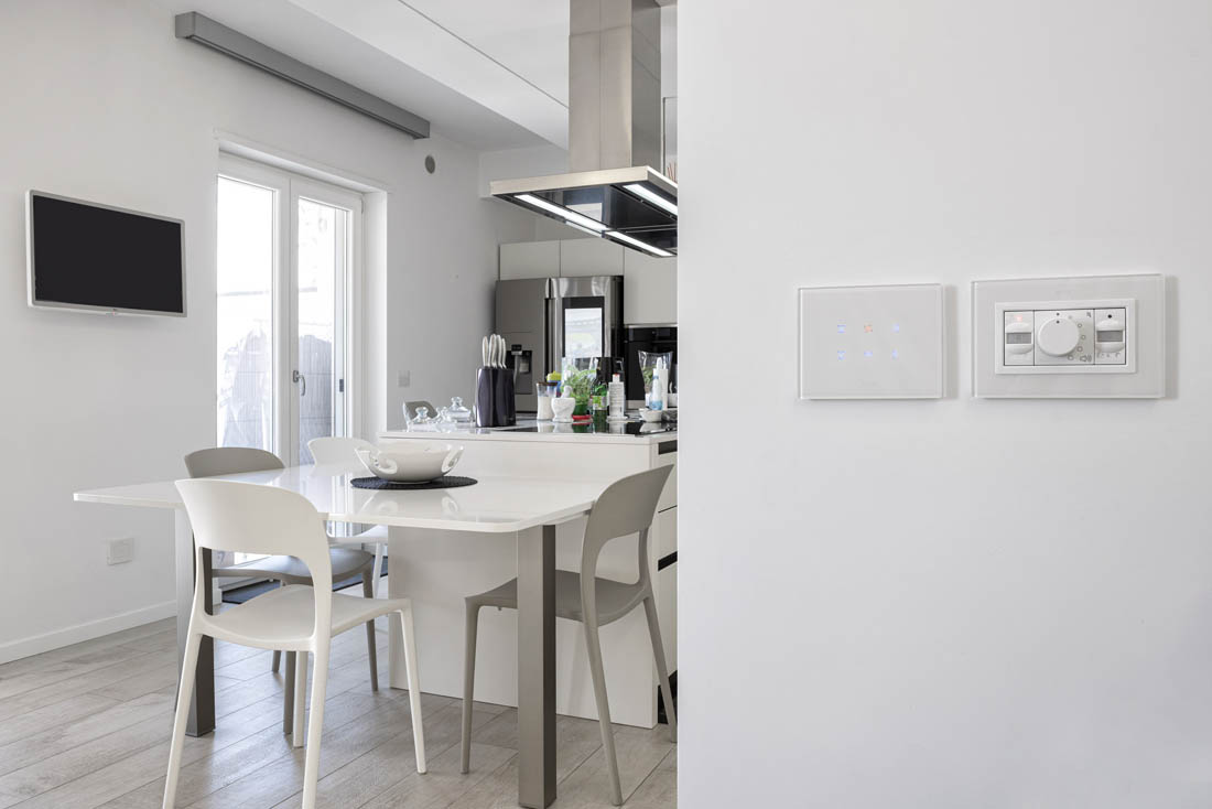 Comandi domotici AVE per impianto smart home