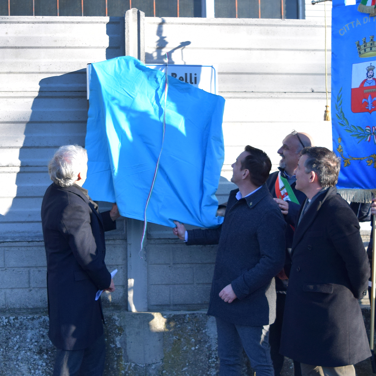 Inaugurata a Rezzato “via Andrea Belli”