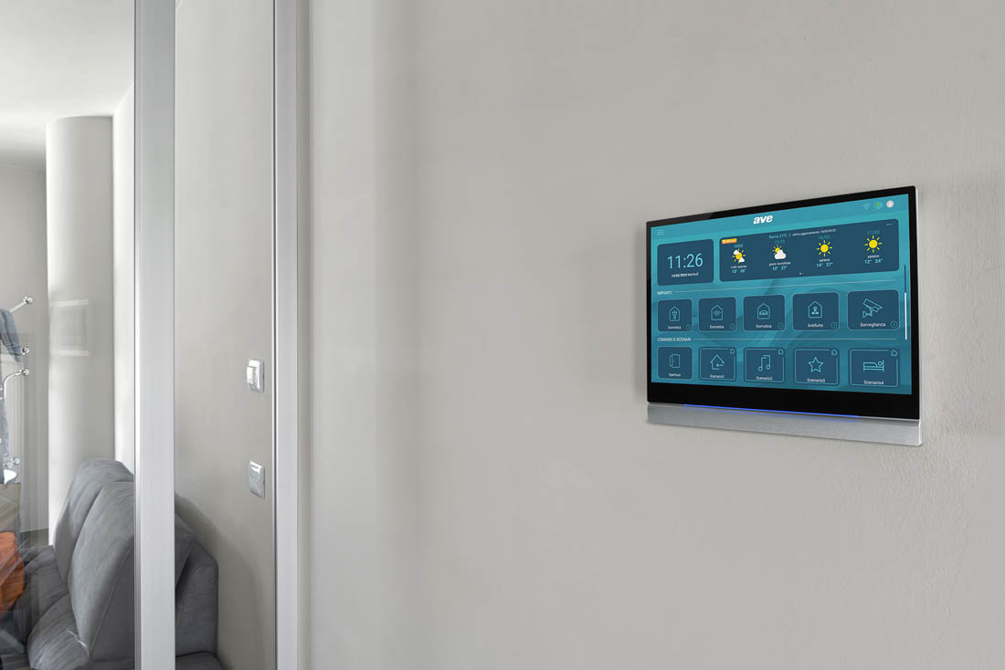 Touch Screen per domotica AVE - Farmacia
