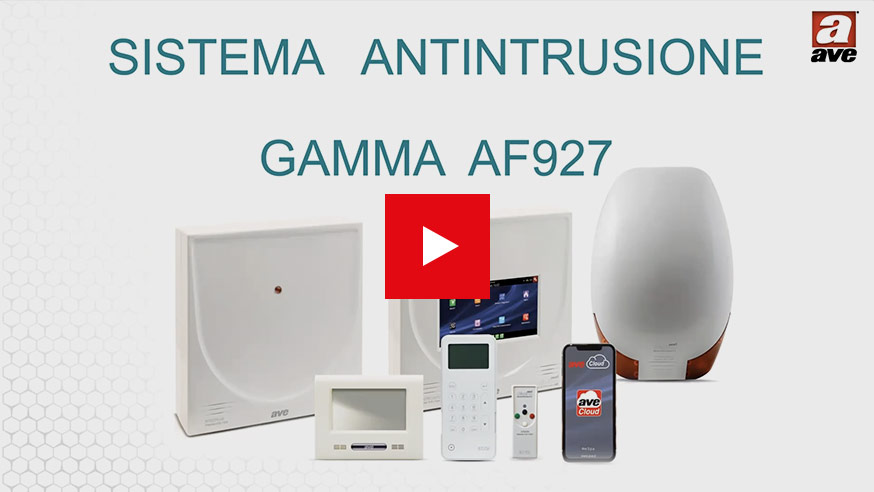 Presentazione Gamma Antintrusione AVE 2025