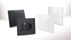 AVE Whitek 44 and Tekla 44: your stylish choice for a white or black electrical system
