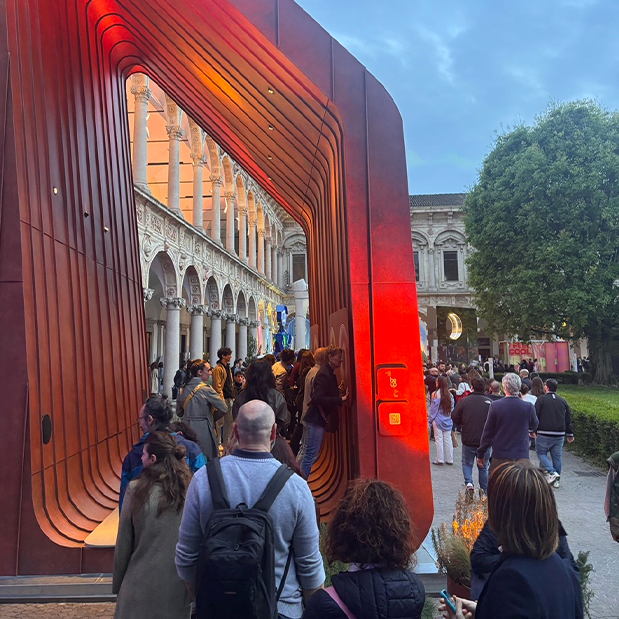 Successo AVE in Mostra al Fuorisalone