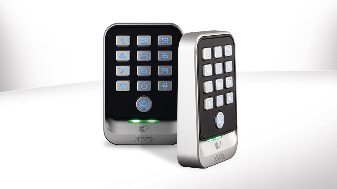 Vandal-proof numeric keypad for AVE Hotel Management