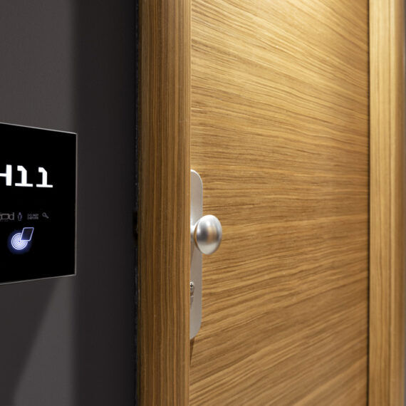 Controllo accessi AVE con lettori touch: sicurezza e semplicità al Mood Hotel