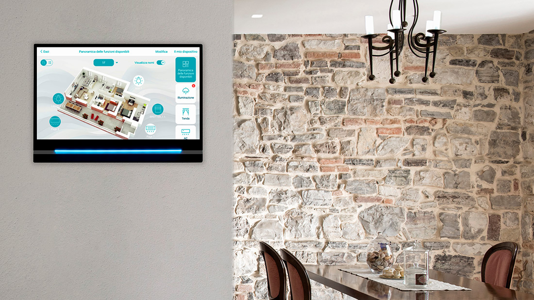 KNX touch screen AVE