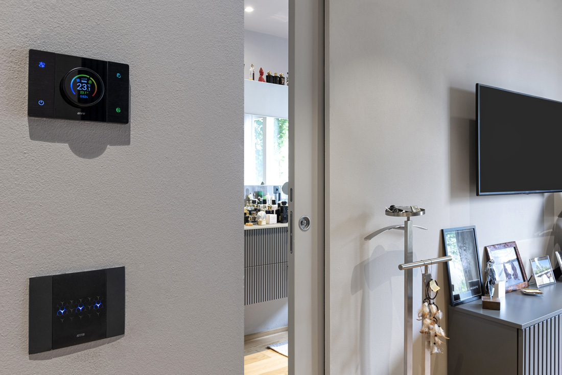 Placche Smart Touch in metallo AVE
