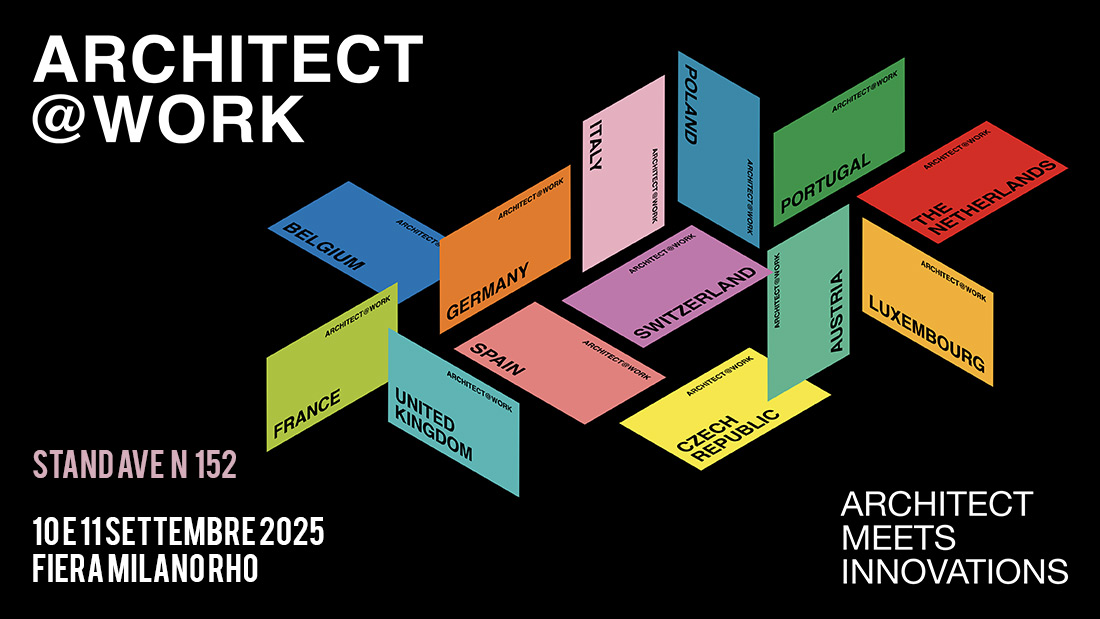 AVE protagonista ad ARCHITECT@WORK Milano 2025