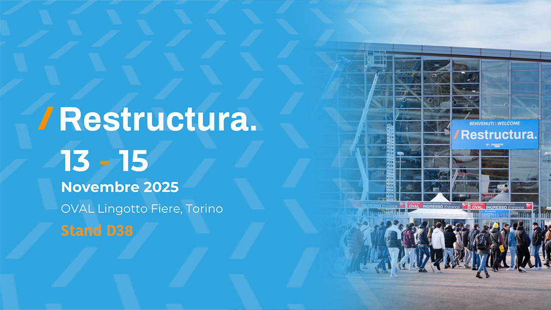 AVE sarà a Torino per Restructura 2025