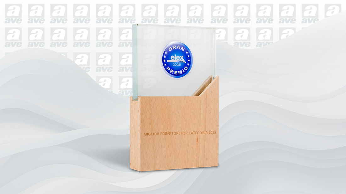 AVE riceve il Gran Premio Innovazione Elex Italia 2025