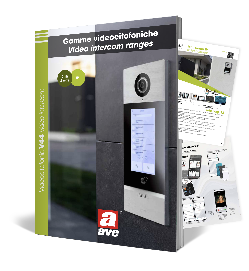 Brochure Videocitofonia 2 fili ed IP