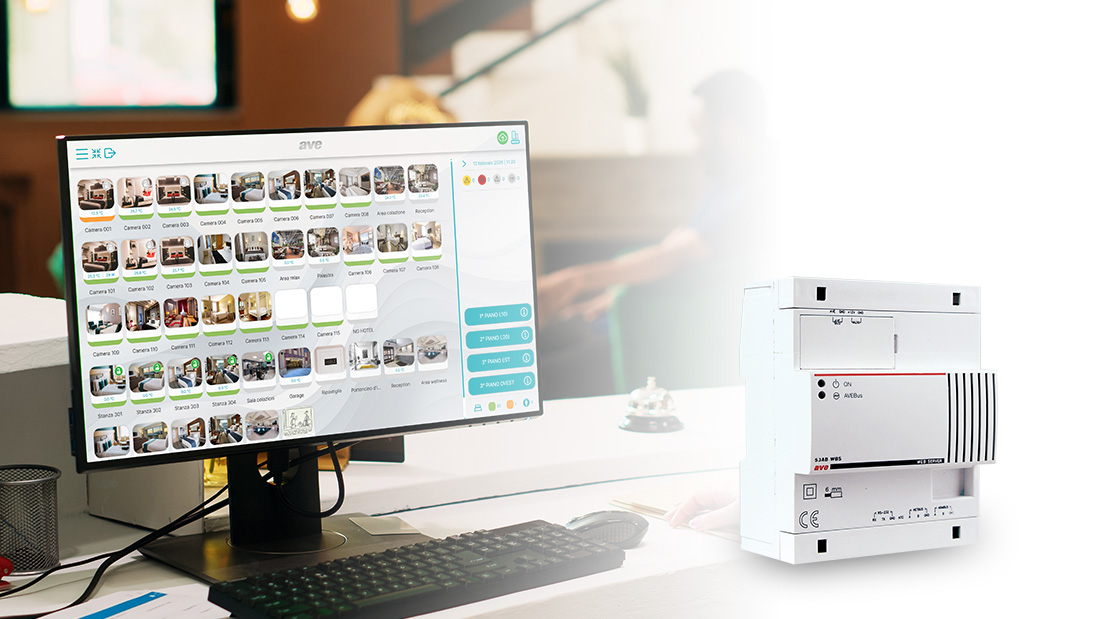 Hotel Management with AVEbus & Hub: the intelligent evolution of hospitality