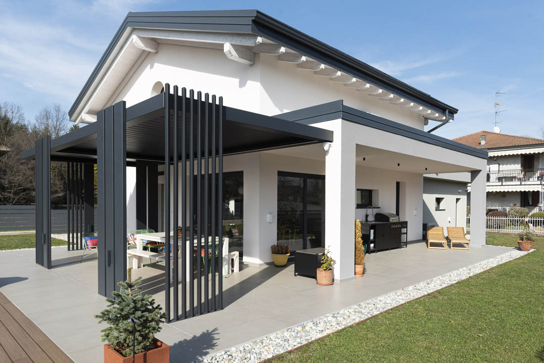 Impianto Elettrico per Villa: Veduta Esterna