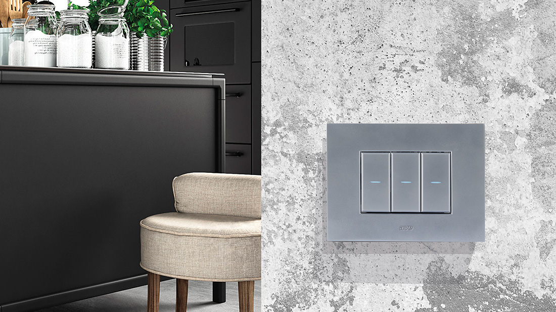 Serie Civile Allumia 44: il Grigio Tech diventa eterno