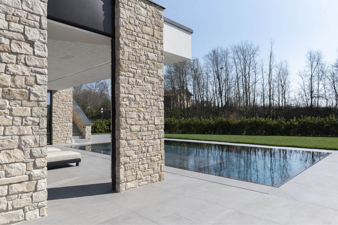 Esterni di design moderno per Villa Franciacorta