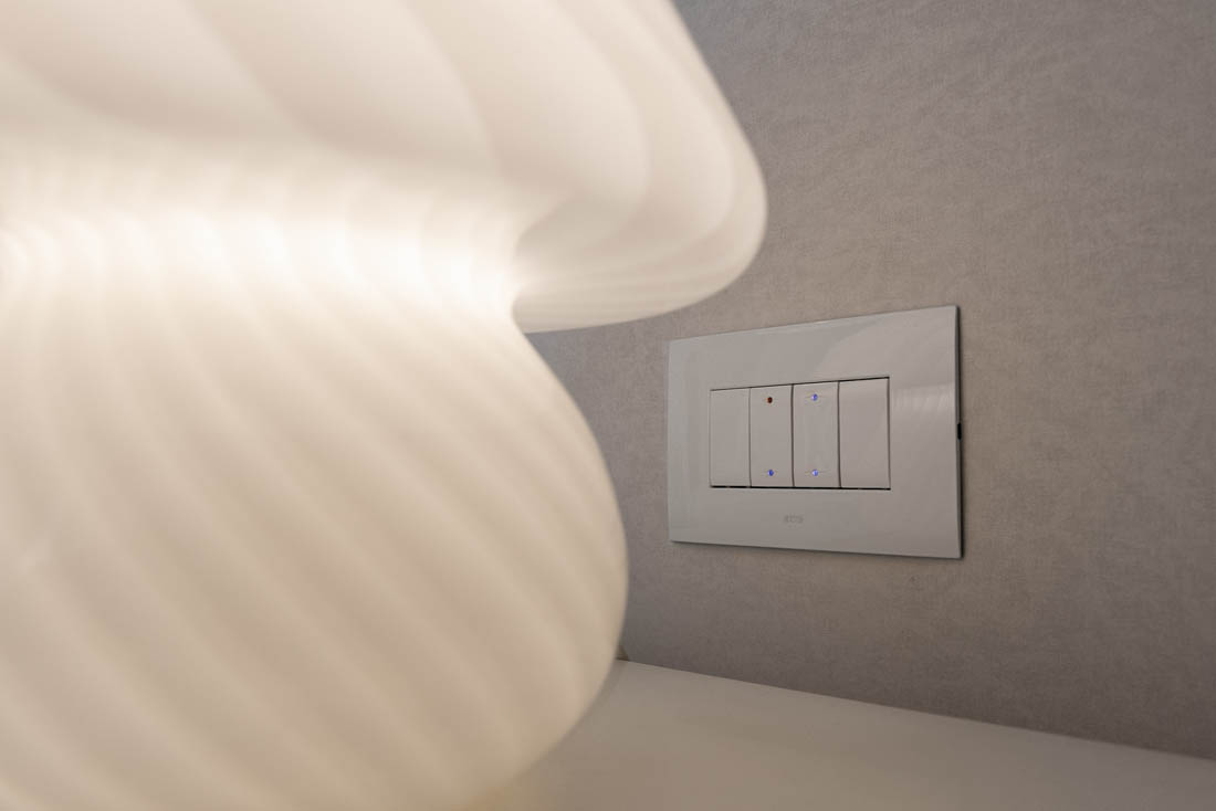 Interior Design Villa Pella con Interruttori Ave