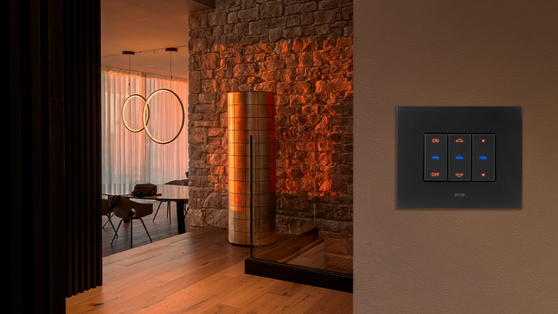 Nuovi tasti domotici AVE: l’evoluzione del comando per sistemi AVEbus e KNX