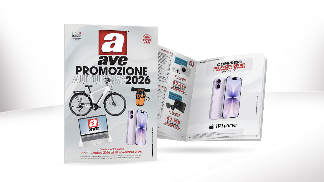 AVE presenta la Promozione Autunno 2026