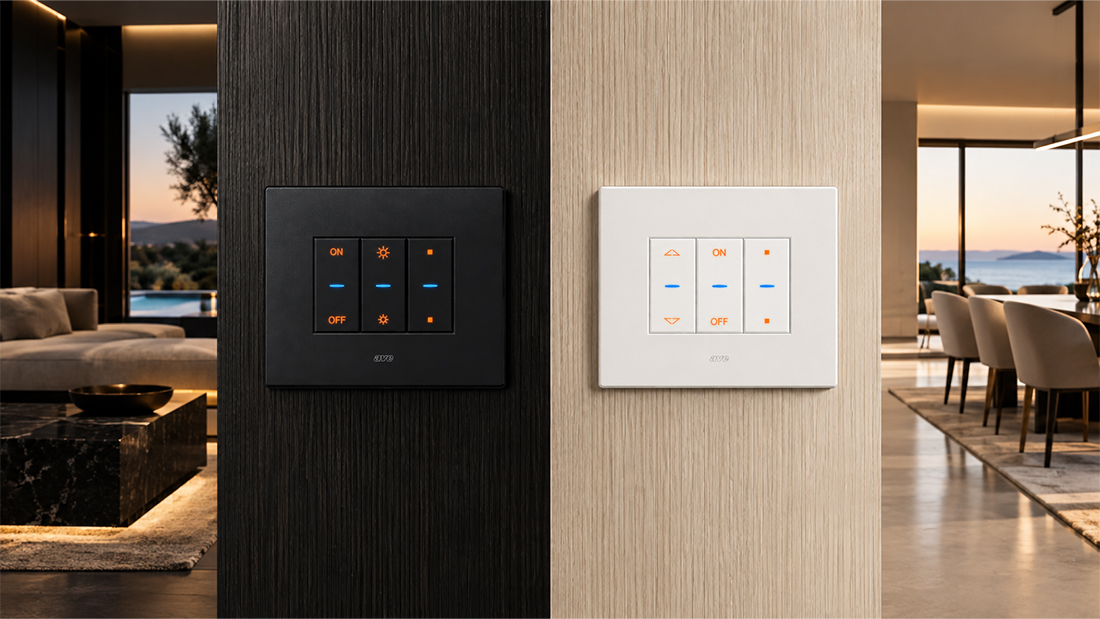 Nuovi tasti domotici AVE: l’evoluzione del comando per sistemi AVEbus e KNX