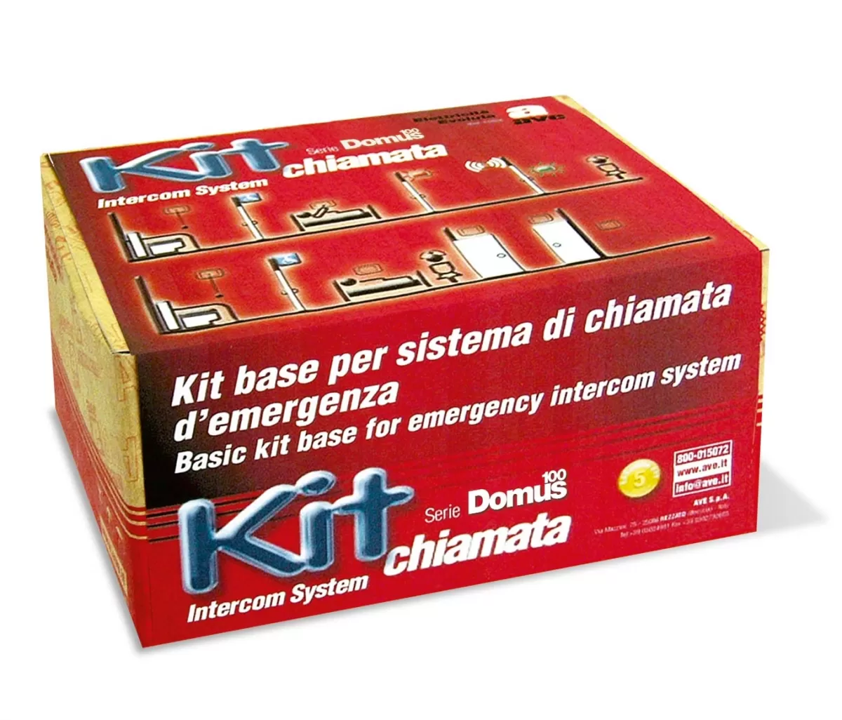 Kit Sistema di chiamata d’emergenza AVE Domus 100