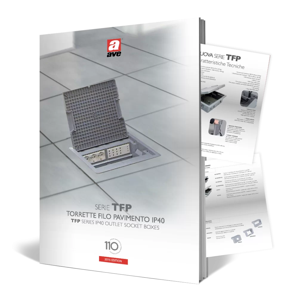 Serie TFP – Torrette filo pavimento IP40