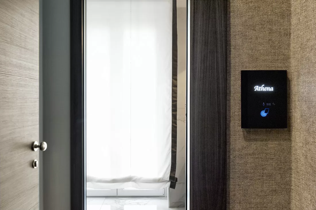 Lettore per hotel personalizzato con controlli touch